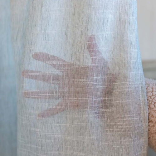 Alternative view of Blanc Mariclo Coppia di tende Basic Grigia Collezione Blanc 140x290