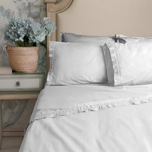 Blanc Mariclo Lenzuola Matrimoniali Gala Sogno 260x290 Bianco