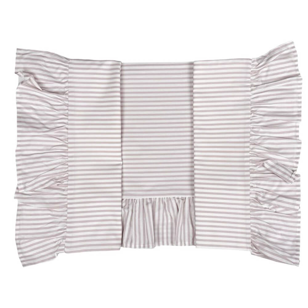 Blanc Mariclò Completo 1 piazza e mezza Rosa Righe 2 Blanc Mariclò Completo 1 piazza e mezza Rosa Righe - immagine 2