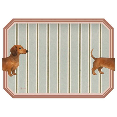 Alternative view of Blanc MariClò Mantel Individual de Vinilo Perro Salchicha 47x34 cm