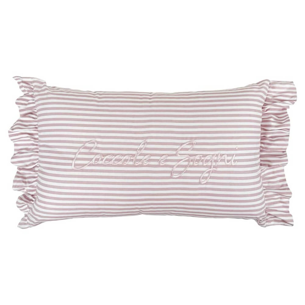 Blanc Mariclò Cuscino Gala Coccole e Sogni Rosa 30x50 cm – Collezione Baby 2 Blanc Mariclò Cuscino Gala Coccole e Sogni Rosa 30x50 cm – Collezione Baby - immagine 2