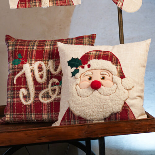 Alternative view of Clodette Coussin Père Noël Bouclé 45x45