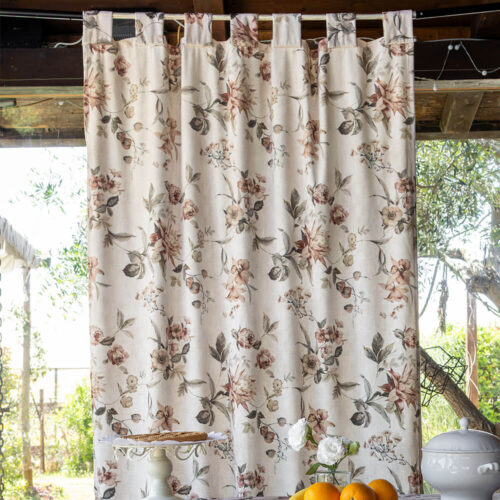 Alternative view of L'Atelier 17 Tenda Bloom Velluto Stampato 140x290