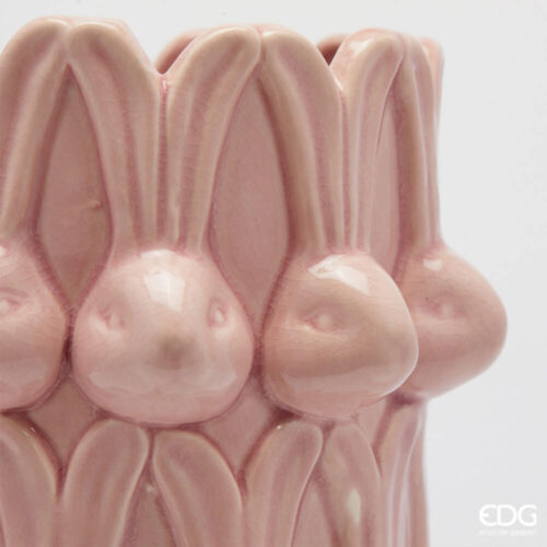 EDG Vaso Conigli Easter Rosa H32 cm 7 1101268A500 3