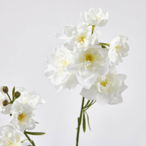 Alternative view of EDG Speronella Bianca 3 Rami H 75 cm