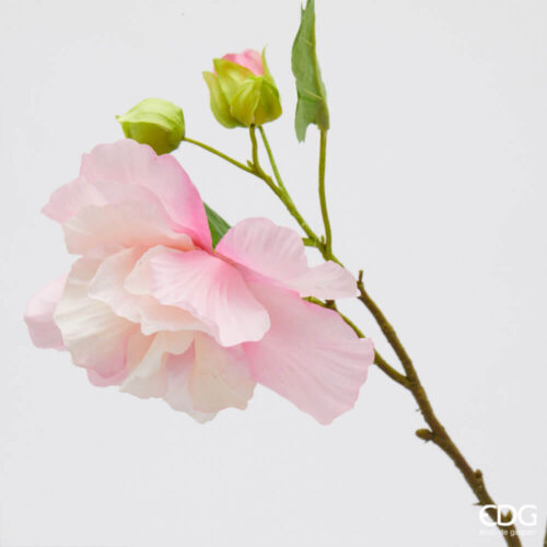 EDG Ramo Hibiscus Rosa con Bocciolo H 105 cm 7 2100568A500 3