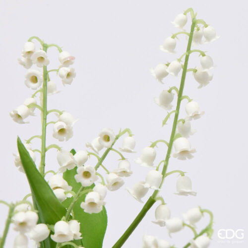 Alternative view of EDG Mazzo Mughetto con Foglie H 40 cm