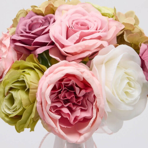 Alternative view of EDG Bouquet 12 Rose Multicolor H33 cm