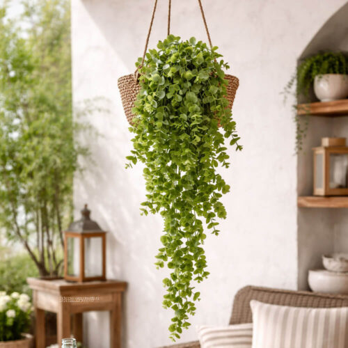 Alternative view of EDG Eucalipto Cadente Verde L 75 cm