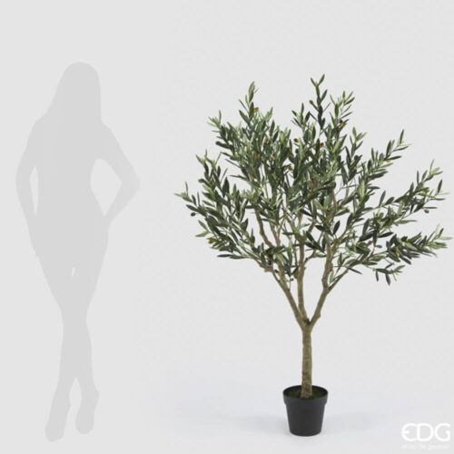 Alternative view of EDG Olivo Artificiale con Vaso H 157 cm Anti-UV