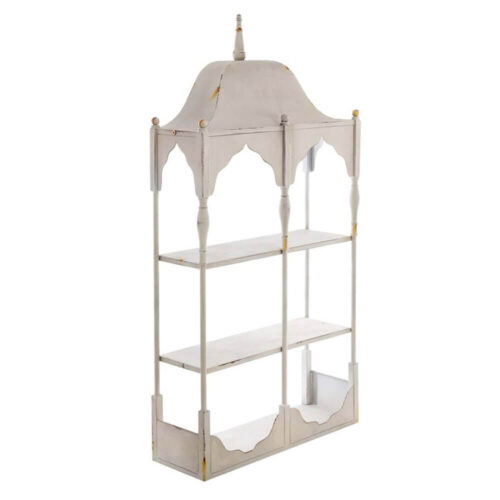 Alternative view of Blanc MariClo’ Étagère Metallo 55x19x109 cm – Leonor