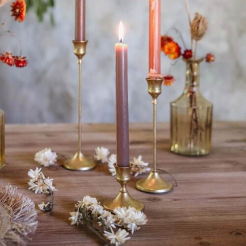 Alternative view of Blanc Mariclò Porta Candela Brunito Andromeda 7 cm