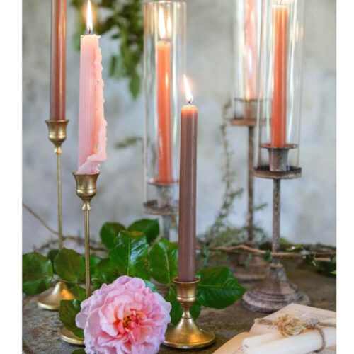 Alternative view of Blanc Mariclò Porta Candela Andromeda H 20 cm