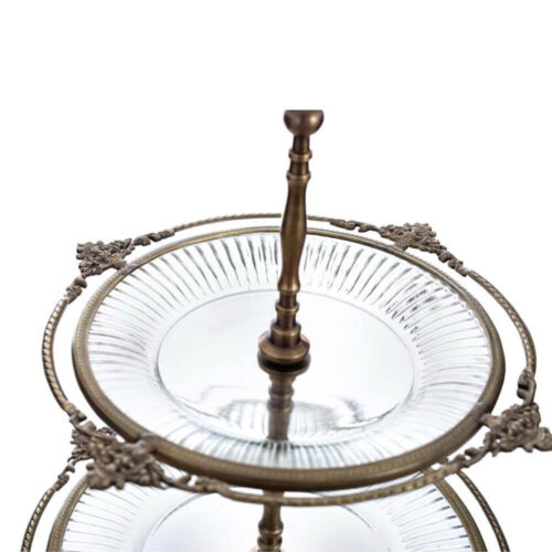 Blanc Mariclò Alzata 2 Piani Artemisia 34 cm - immagine 2