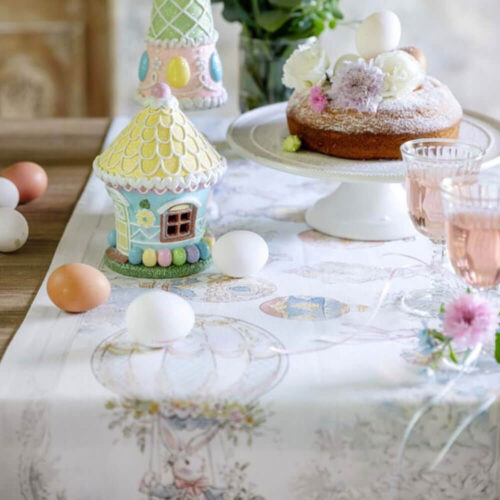 Alternative view of Blanc MariClo Camino de mesa Rococo Gala 55x160 cm