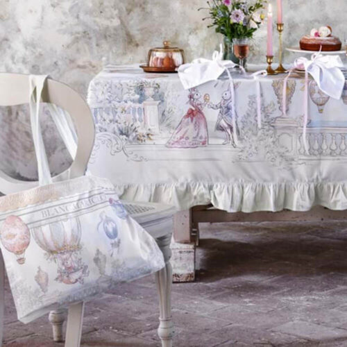 Alternative view of Blanc MariClò Shopper 46x36 Colección Rococó