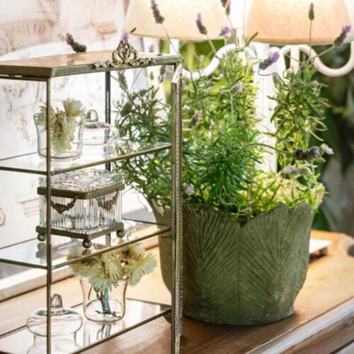 Alternative view of Blanc Mariclò Vasi Portapianta in Metallo – Giardino Segreto