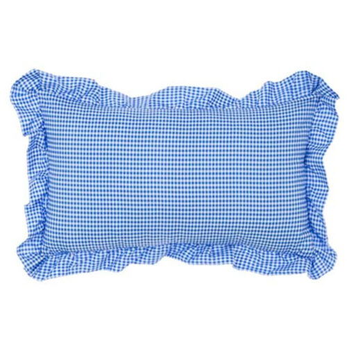 Alternative view of Blanc Mariclo Set 2 Cuscini Azzurri Sogno Vichy Gala