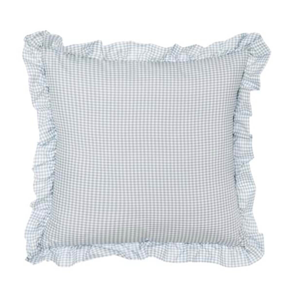 Blanc MariClo Set of 2 Green Dream Pillows Vichy Gala 2 Blanc MariClo Set of 2 Green Dream Pillows Vichy Gala – Image 2