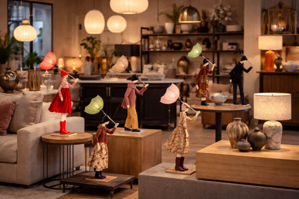 Skitso Lampada da tavolo Nur Little Girl h 85 cm 1 lampade skitso