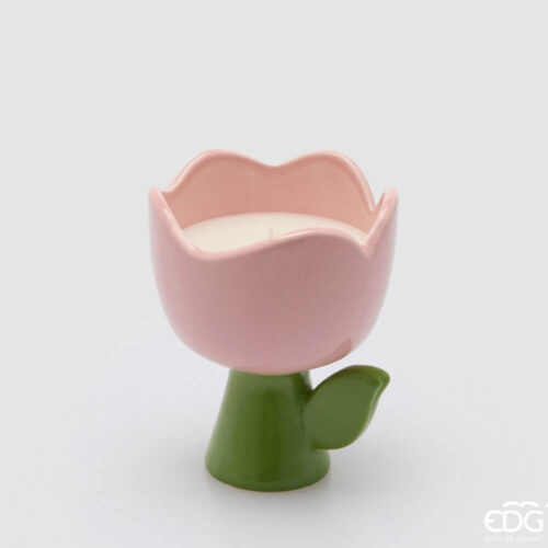 EDG Candela profumata Tulip Rose Water H11