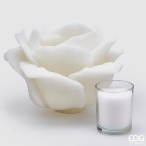 Alternative view of EDG Candela Rosa Gigante Bianca H 17,5 cm