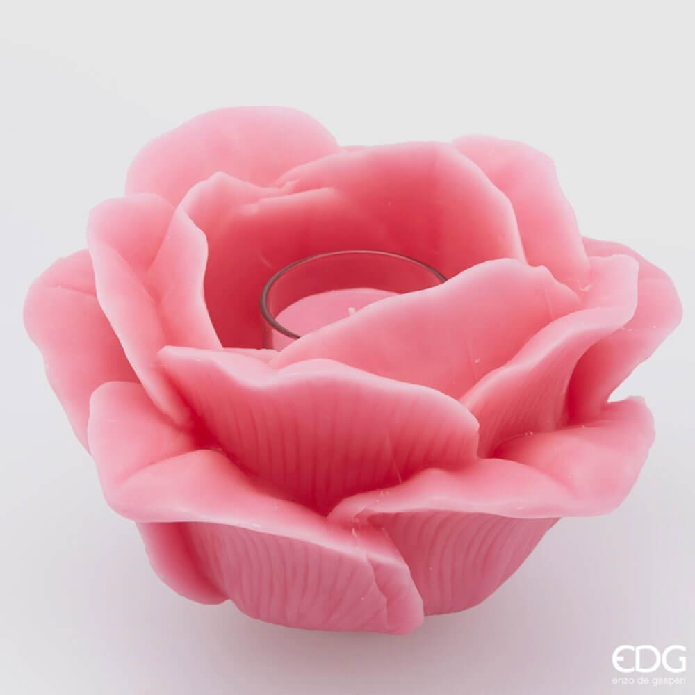 EDG Bougie géante rose H 17,5 cm 2 EDG Bougie géante rose H 17,5 cm – Image 2