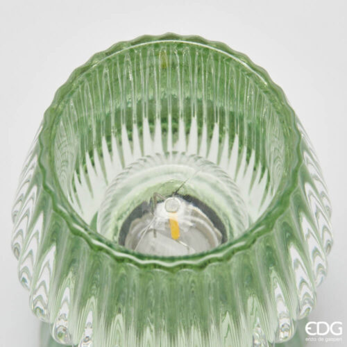 EDG Lampada da Tavolo Verde Biforma Righe LED H13 9 7600258A700 2