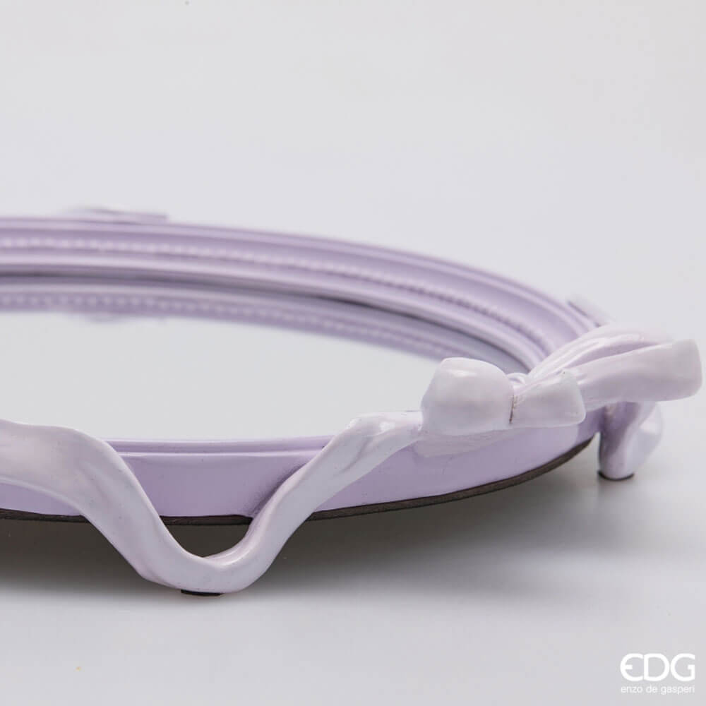 EDG Bandeja Decorativa FIOCCHI Oval Lila 37 cm - Imagen 2