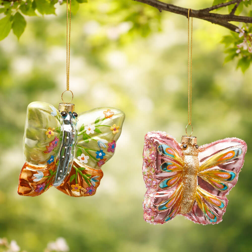 EDG Farfalla da appendere in vetro H8xL10 cm 1 EDG Farfalla da appendere in vetro H8xL10 cm