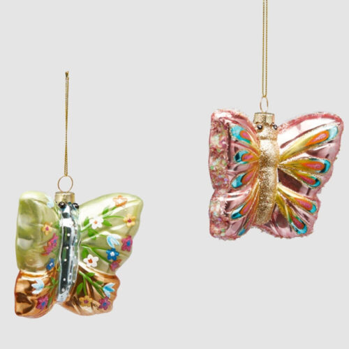 Alternative view of EDG Farfalla da appendere in vetro H8xL10 cm