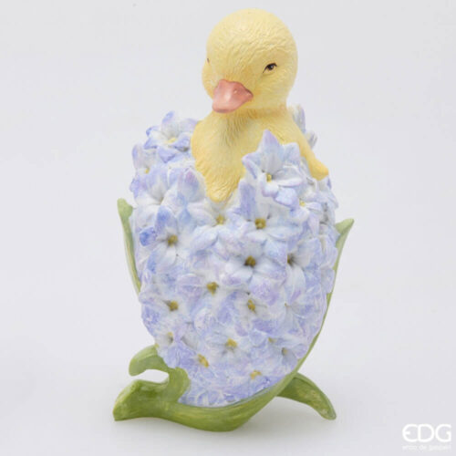 EDG Pulcino decorativo in poliresina H12 cm - B