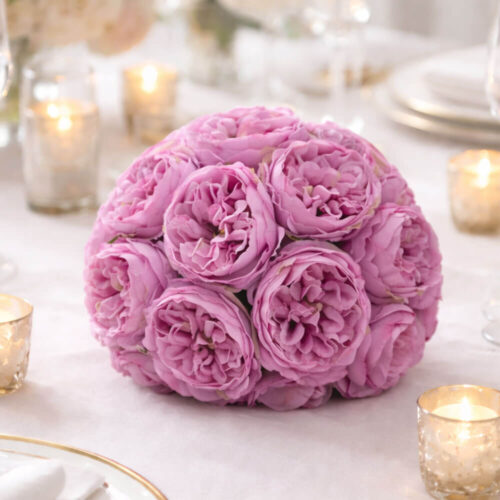 Alternative view of EDG Sfera Rose Malva Ø19 cm