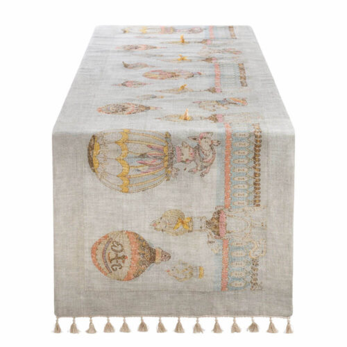 Alternative view of Blanc Mariclò Runner Rococo 45x150 cm