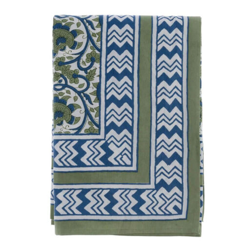 Alternative view of Blanc Mariclò Copritutto Matrimoniale Fiori di Jaipur 250x260 cm