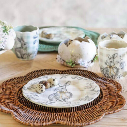 Alternative view of Blanc Mariclo Tazza Mug 11 cm Vichy Collection