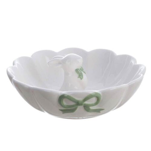 Alternative view of Blanc Mariclo Piatto con Coniglietto 20 cm Vichy Collection