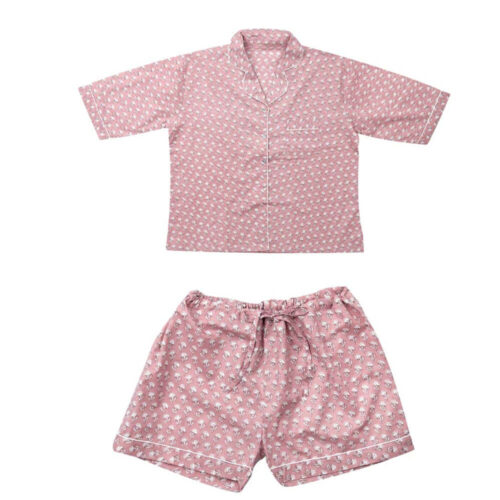 Alternative view of Blanc Mariclò Completo Indira Blossom Rosa Pantalone Corto