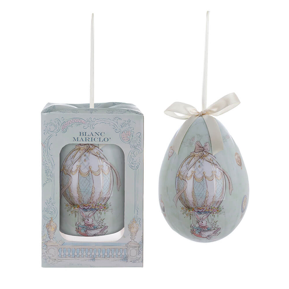 Blanc Mariclo Uovo Pasquale Mongolfiera Collezione Rococo h 21 cm 1 Blanc Mariclo Uovo Pasquale Mongolfiera Collezione Rococo h 21 cm