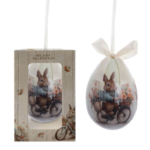 Alternative view of Blanc Mariclo Uovo Coniglio in bici 8,5 cm