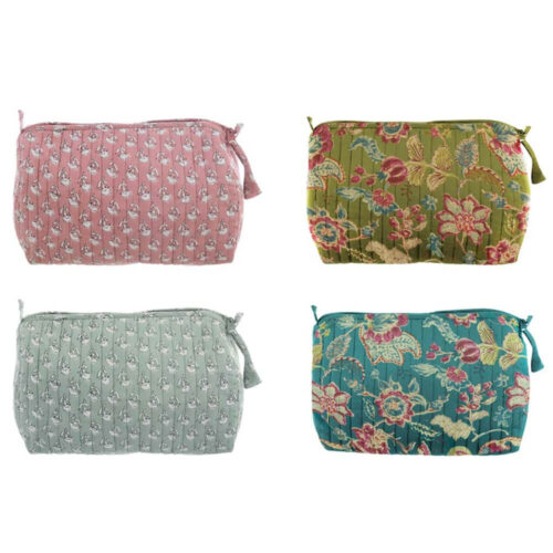 Alternative view of Blanc Mariclò Pouch Indira Blossom 25x25x10 cm