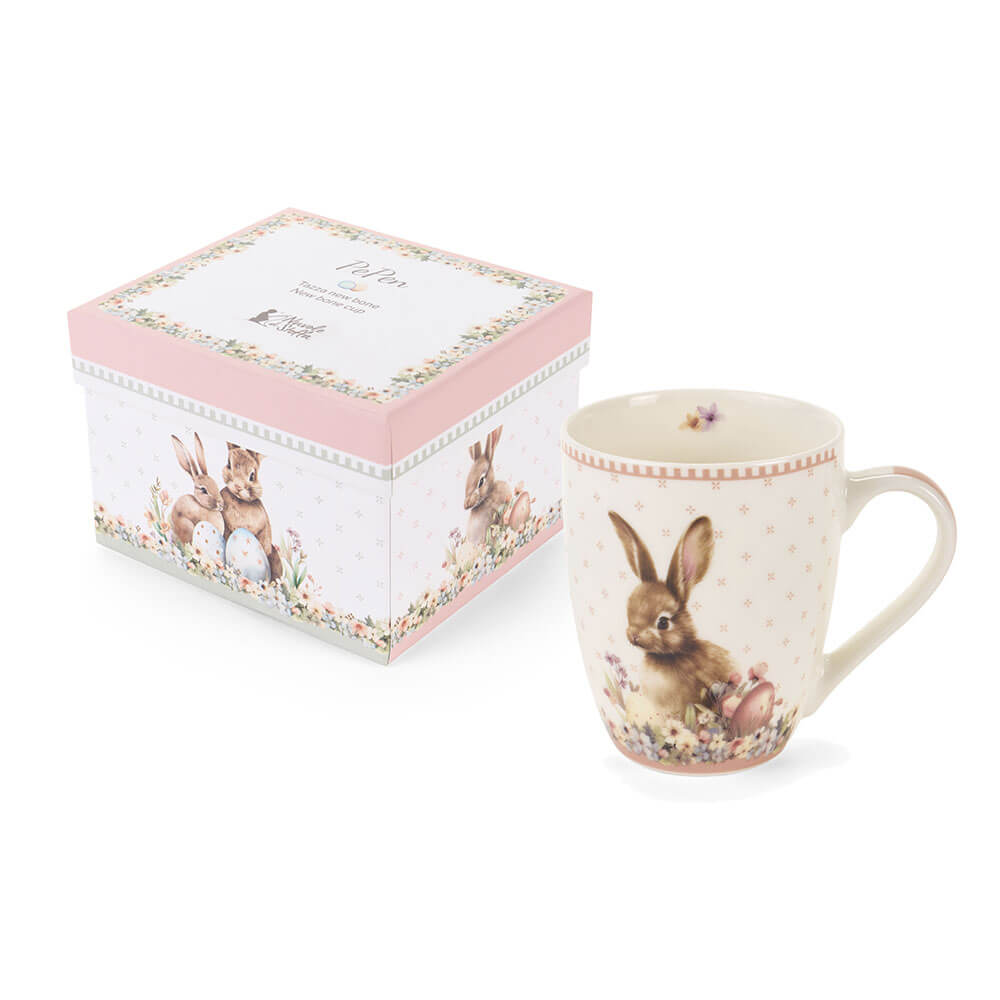 Nuvole di Stoffa Taza de porcelana rosa PePen 350 ml - Imagen 3