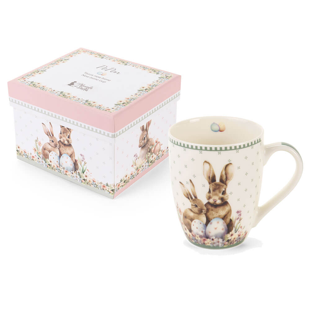 Taza de porcelana Nuvole di Stoffa Verde PePen 350 ml - Imagen 2