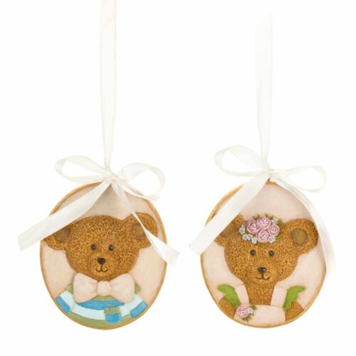 Alternative view of Nuvole di Stoffa Medaglione Orsetti Sweet Bear 10 cm