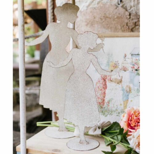 Alternative view of Nuvole di Stoffa Silhouette con Fiore Fiorirà 31 cm