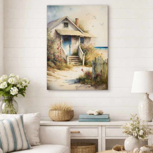 Alternative view of Nuvole di Stoffa Cuadro Casa Playa 50x70 cm