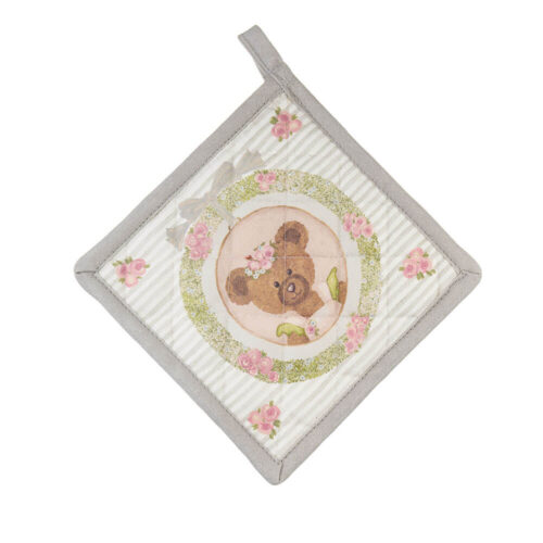 Alternative view of Nuvole di Stoffa Presina Sweet Bear Lei 18x18 cm