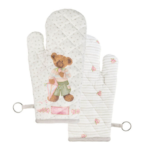 Alternative view of Nuvole di Stoffa Guantone Sweet Bear Lui 19x32 cm