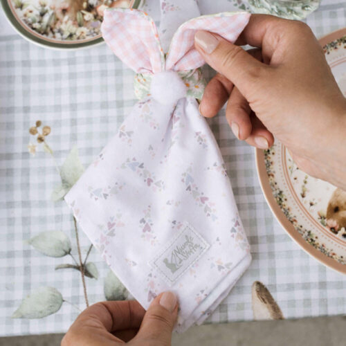 Alternative view of Nuvole di Stoffa Tovagliolo Pepen Cuoricini 42x42 cm