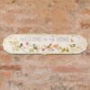 Nuvole di Stoffa Targa Metallo “WELCOME HOME” 42x11 cm